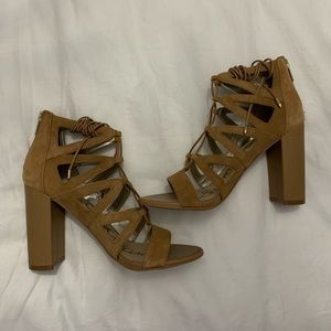 Amazing Condition Sam Edelman lace up block heels